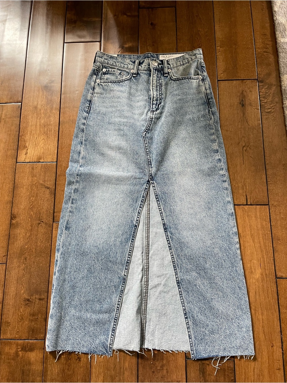 Rag and Bone Denim Jean Skirt Size 25